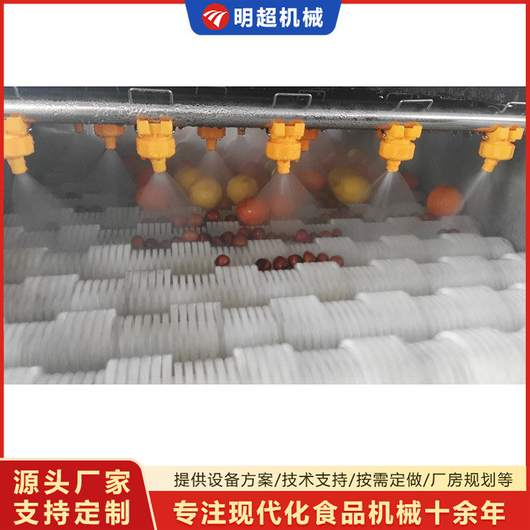 橙子清洗機-水果清洗機
