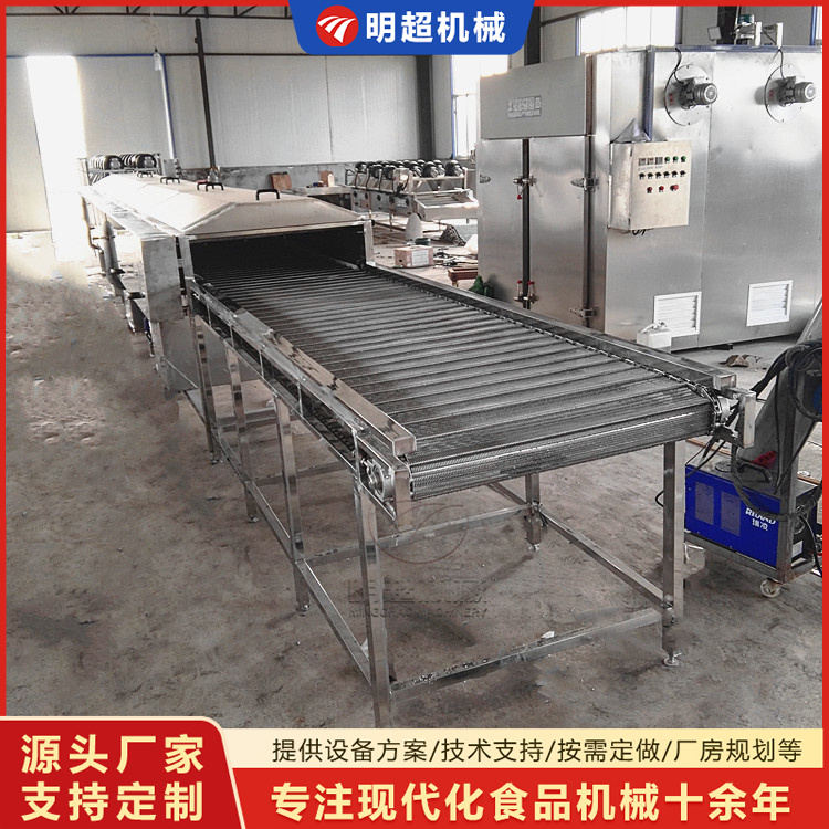 蔬菜噴淋氣泡清洗機