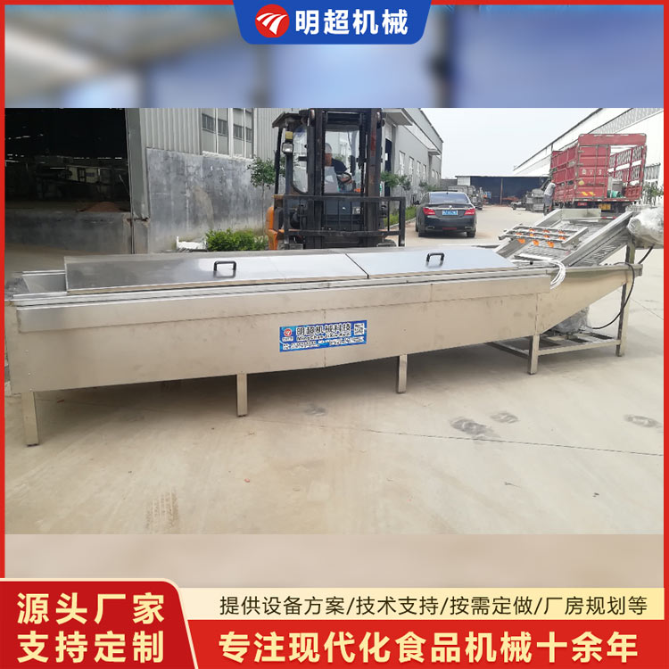 蔬菜清洗漂燙流水線